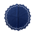 Navy Blue Cloth Placemat Round