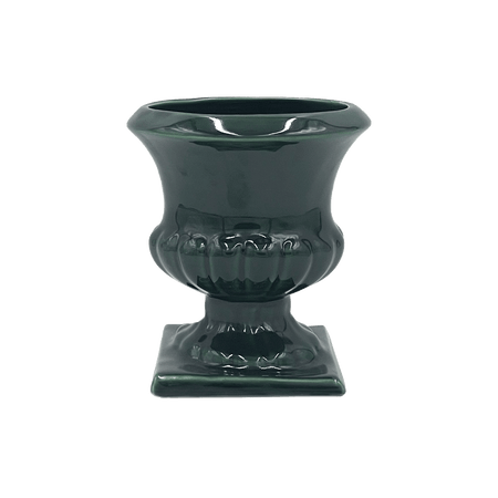Emerald Green Fluted Vase (Seconds)