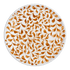 Yellow Scroll Charger Plate (Seconds)