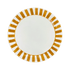 Yellow Stripes Dinner Plate (Seconds)