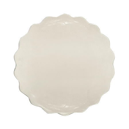 Scalloped Dinner Plate
