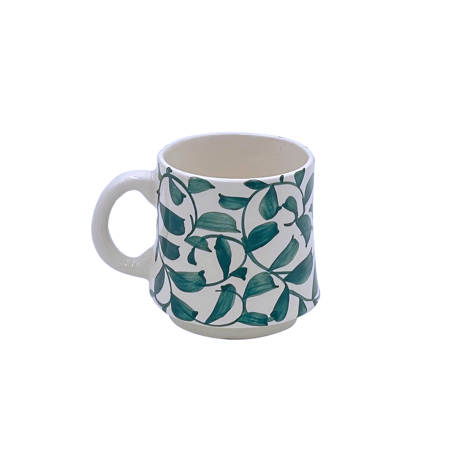 Small Green Scroll Mug (Seconds)