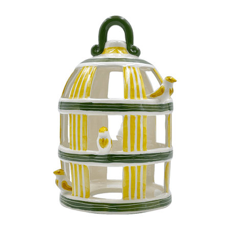 Yellow Birdcage Lantern