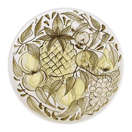 Fruit Charger Plate (Seconds)