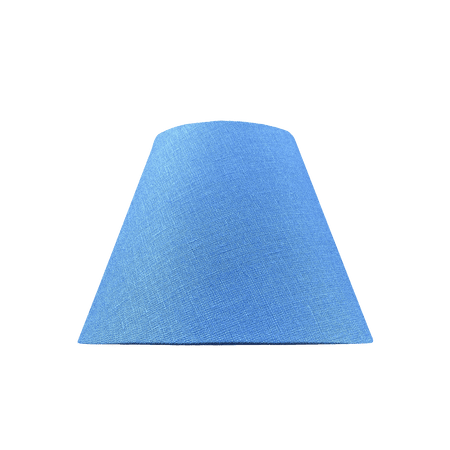 Navy Blue Empire Linen Lampshade
