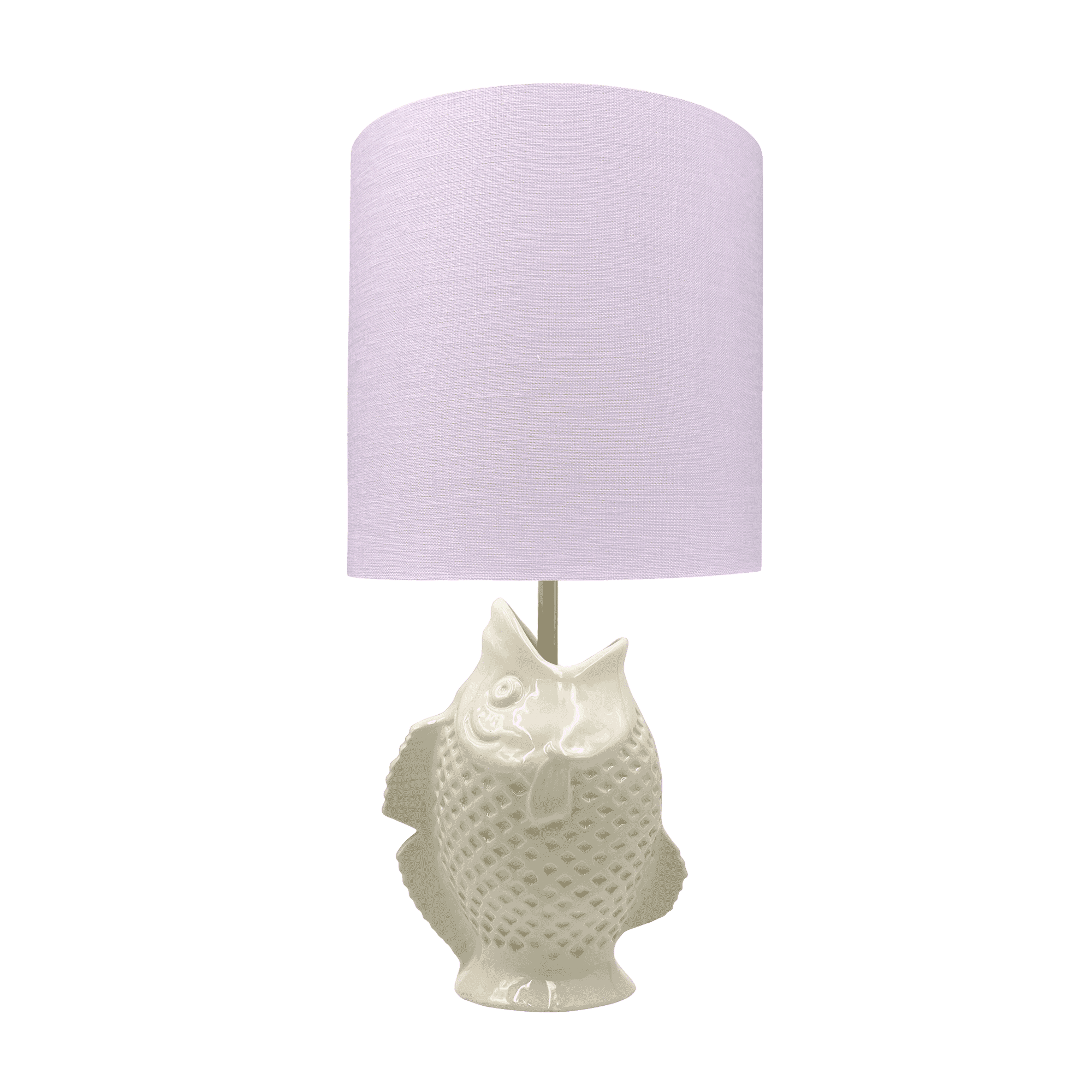 Pink Drum Linen Lampshade (Seconds)
