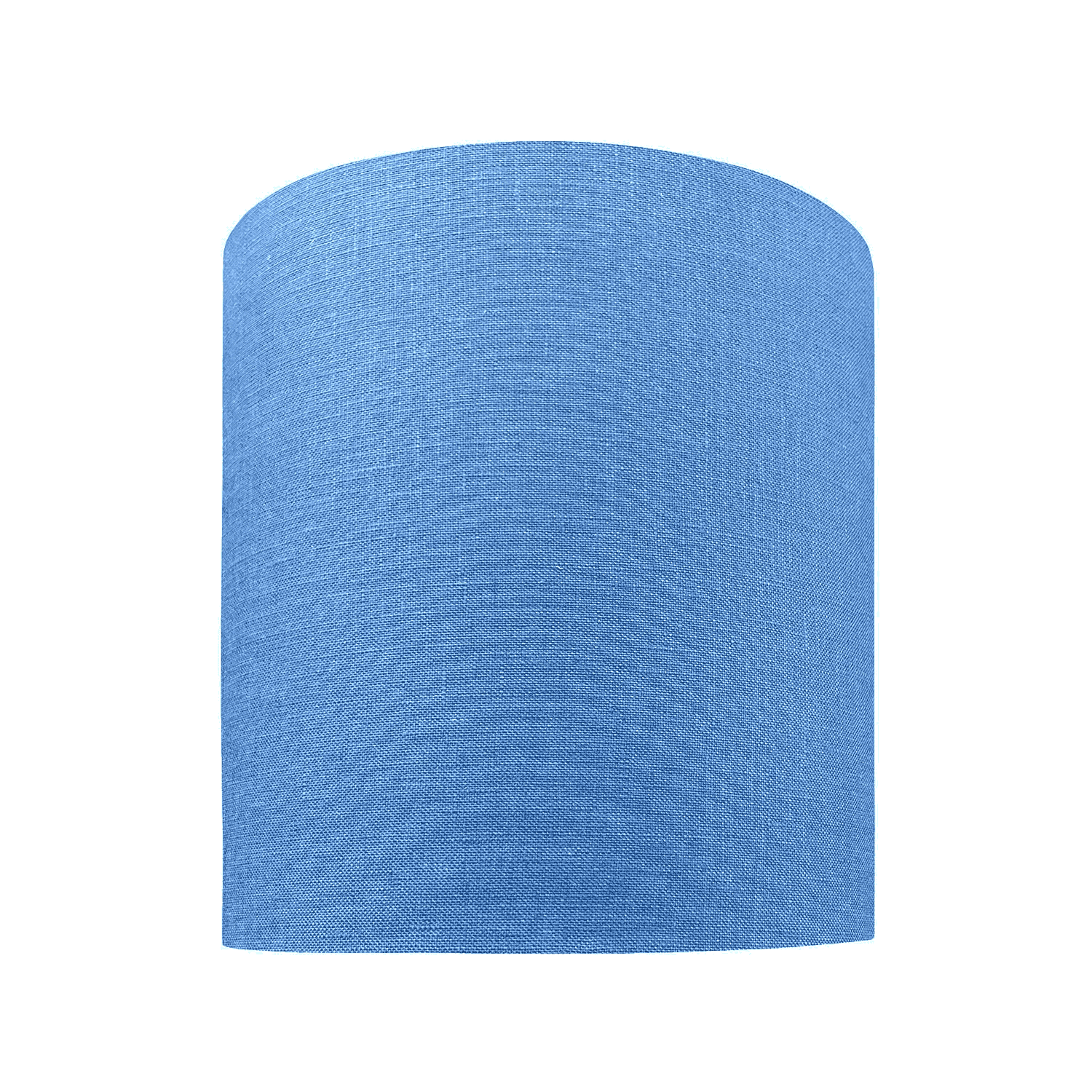 Navy Blue Drum Linen Lampshade (Seconds)