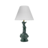 Small Emerald Green Dolphin Lamp