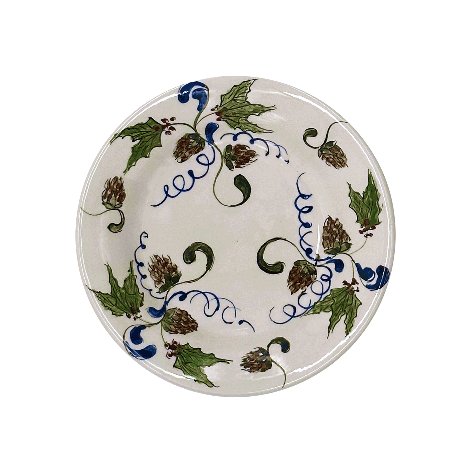 Botanical Dessert Plate