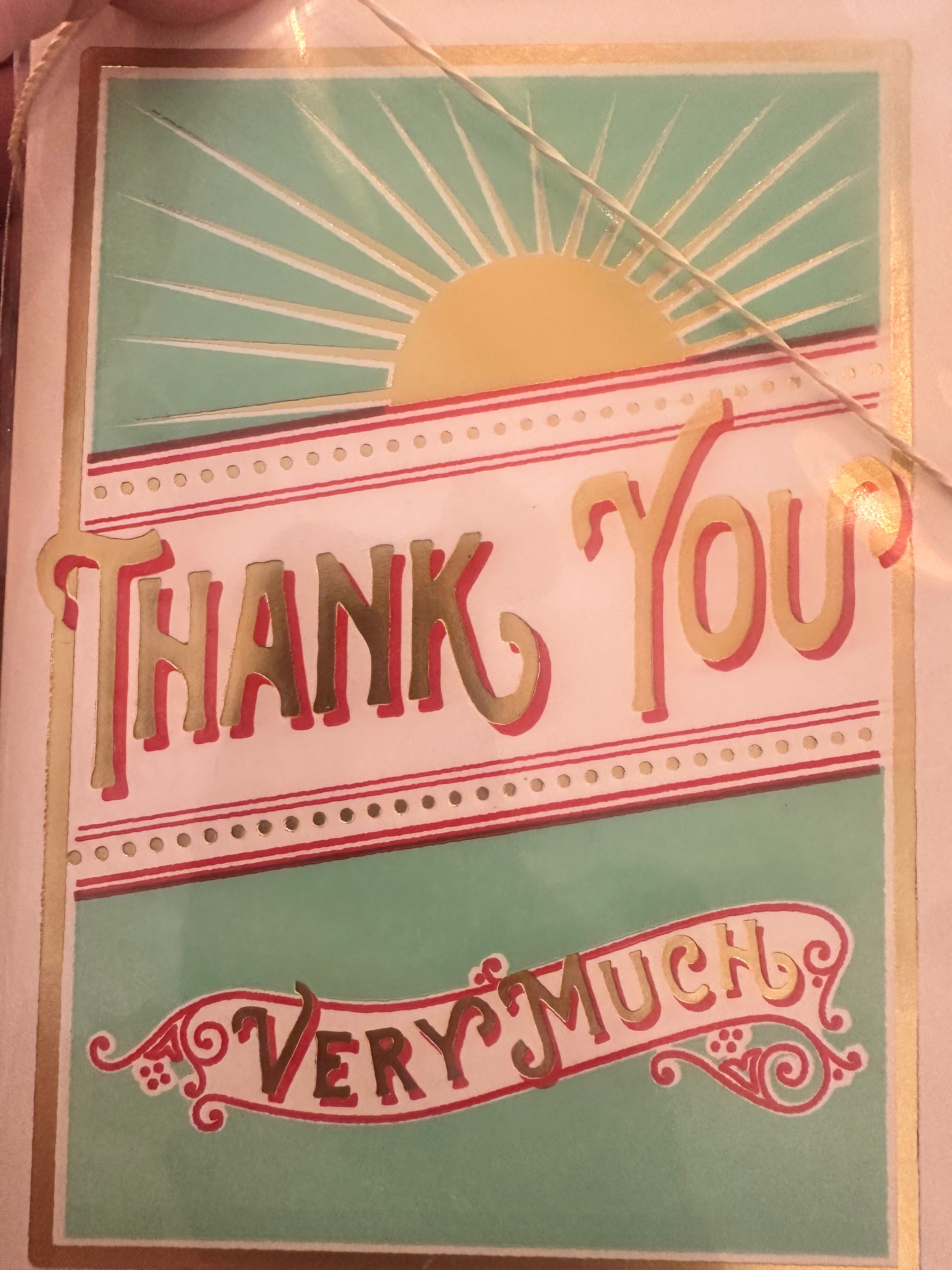 Thanks So Very Sun Card