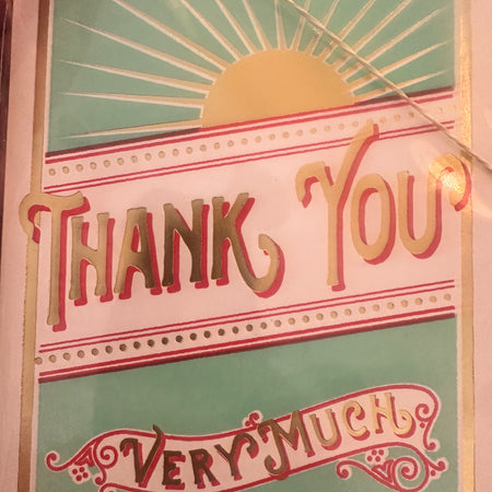 Thanks So Very Sun Card
