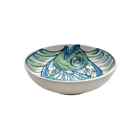 Green Romina Fish Peanut Bowl (Seconds)
