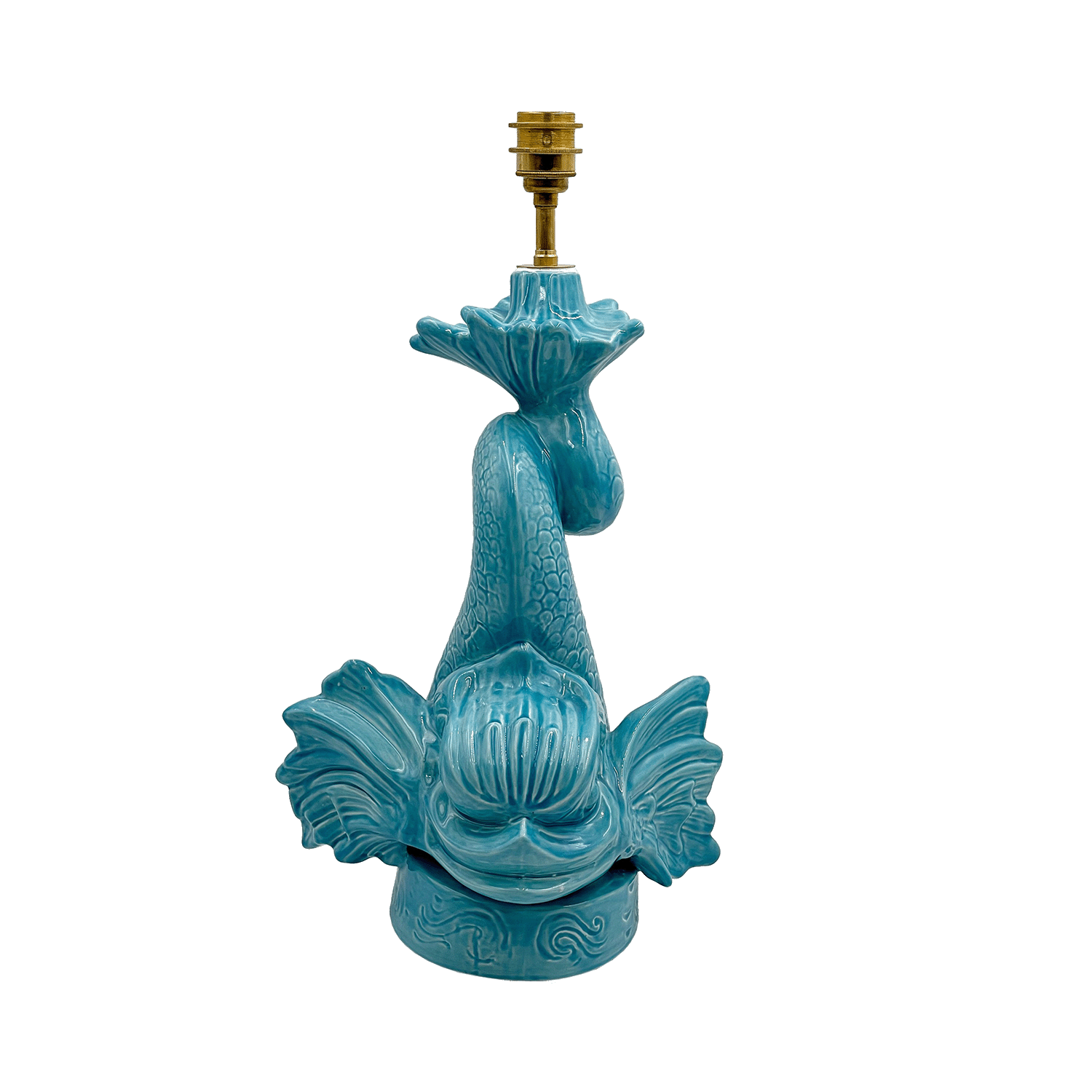Turquoise Dolphin Lamp (Seconds)