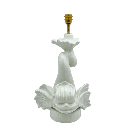 Vanilla Dolphin Table Lamp