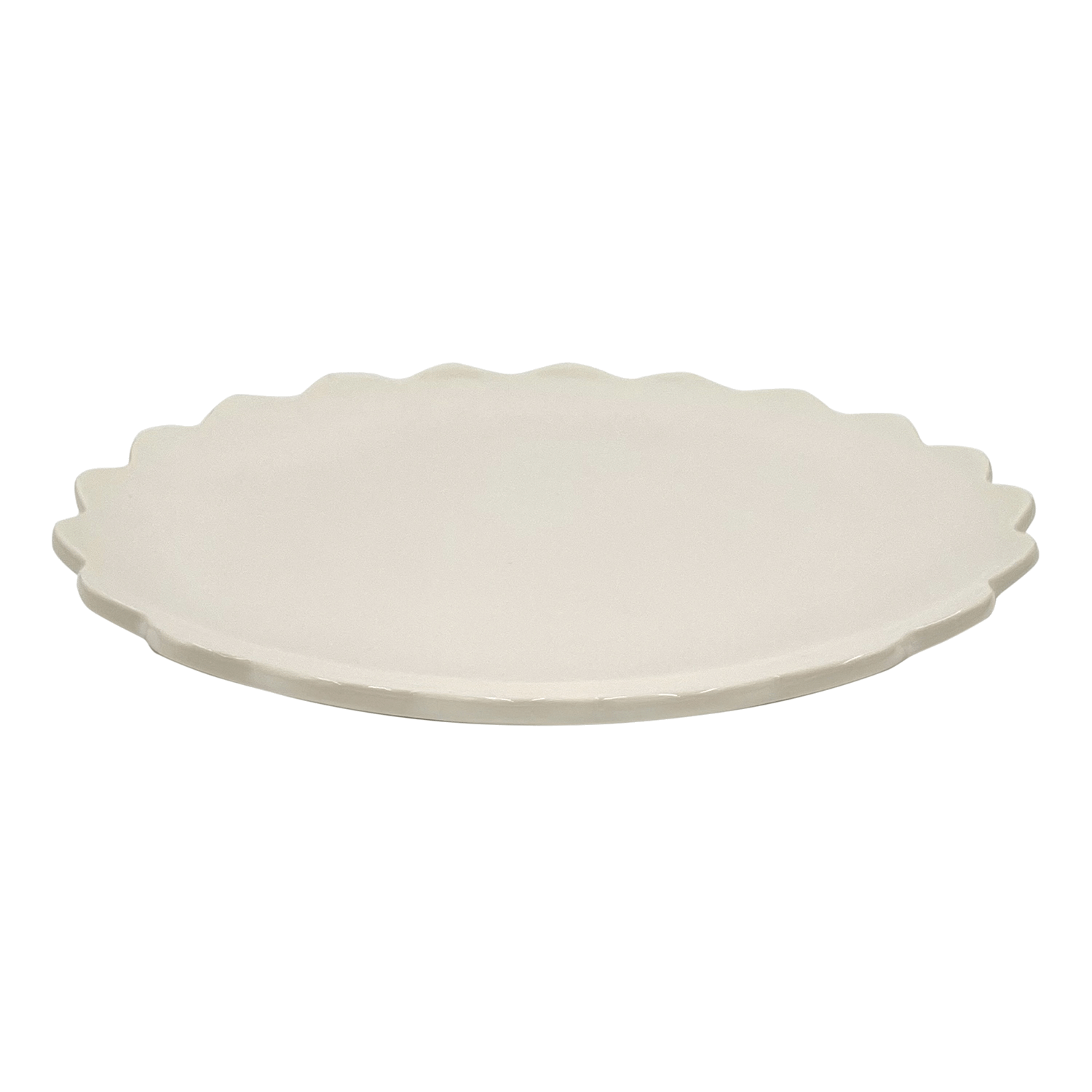 Scalloped Charger Plate (Seconds)