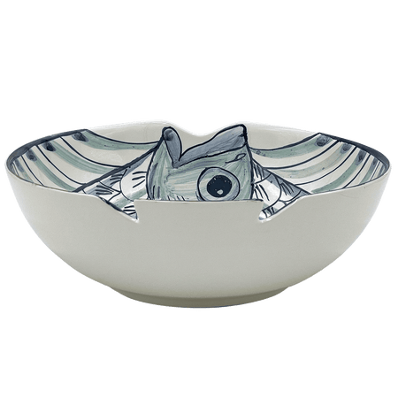 Blue Romina Fish Salad Bowl (Seconds)