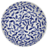 Navy Blue Scroll Salad Bowl (Seconds)