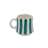 Small Green Stripes Mug (Seconds)