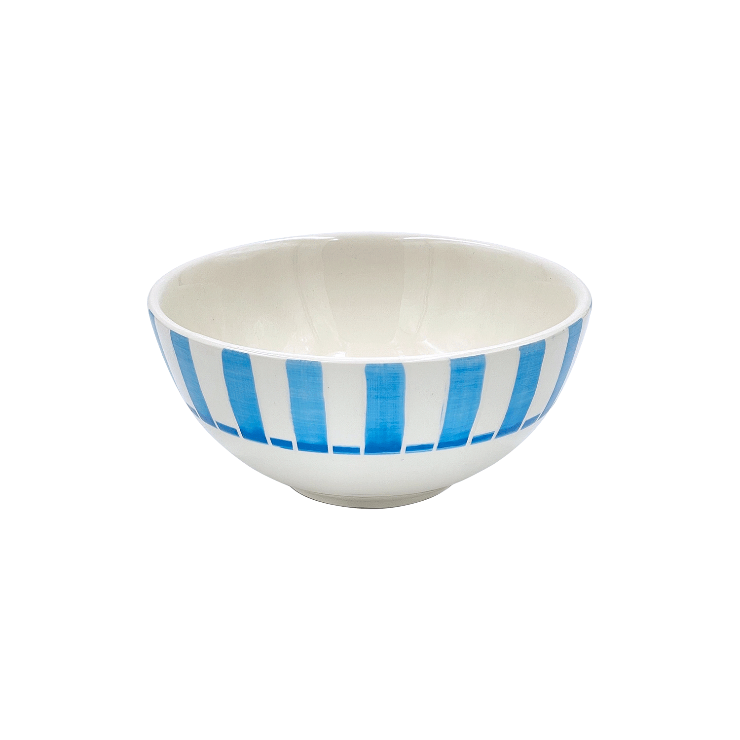 Small Light Blue Stripes Bowl (Seconds)