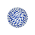 Small Navy Blue Scroll Bowl (Seconds)