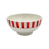 Medium Red Stripes Bowl (Seconds)