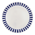 Navy Blue Stripes Charger Plate (Seconds)