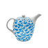 Light Blue Scroll Teapot (Seconds)