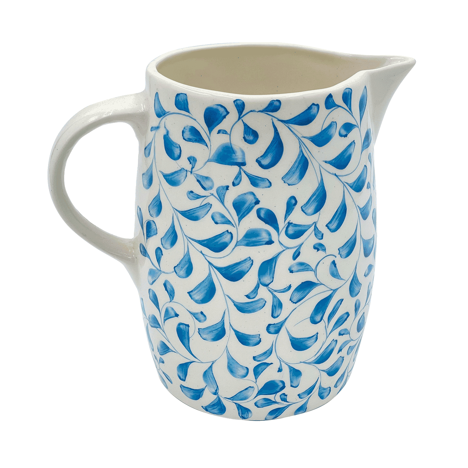 Light Blue Scroll Water Jug (Seconds)