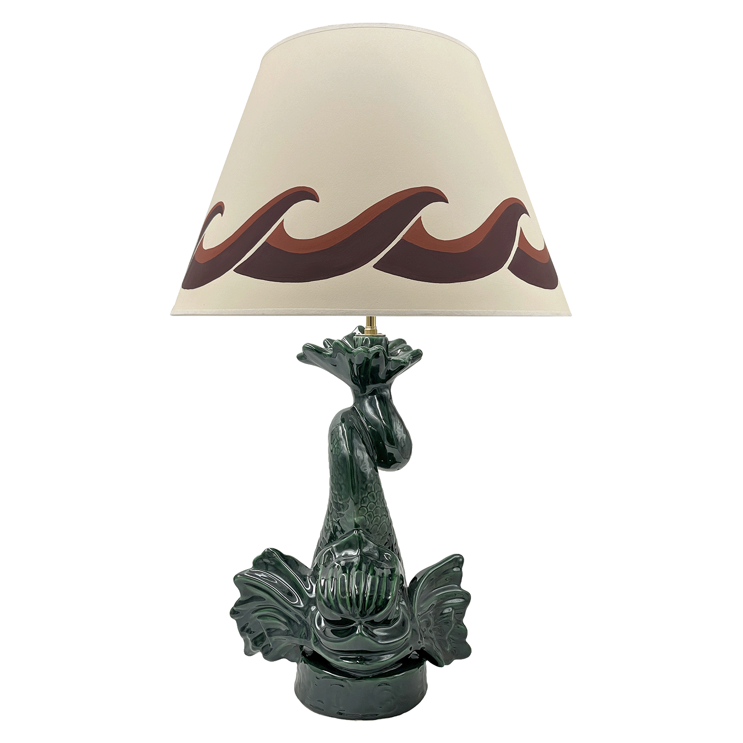 Pompeiian Red Odysseus Lampshade (Seconds)