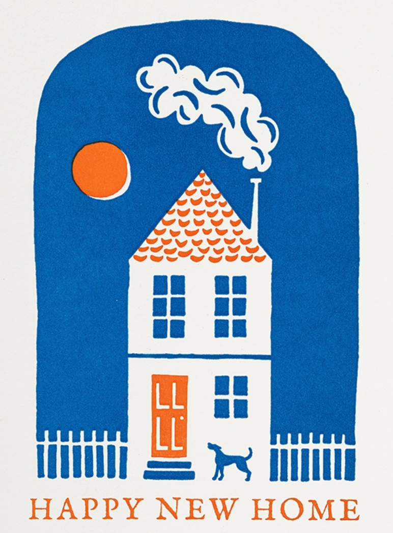 New Home Blue Card