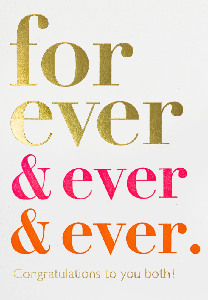 Forever and Ever Card