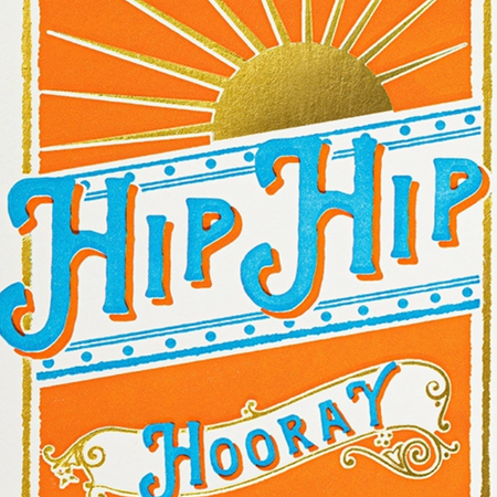 Hip Hip Hooray Card