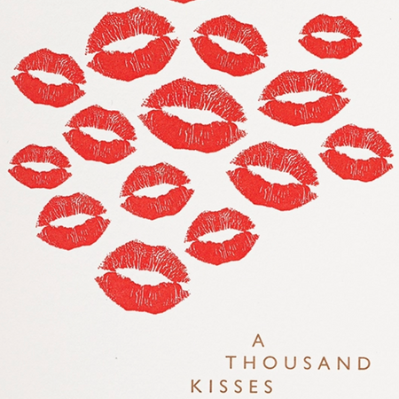 A Thousand Kisses Card