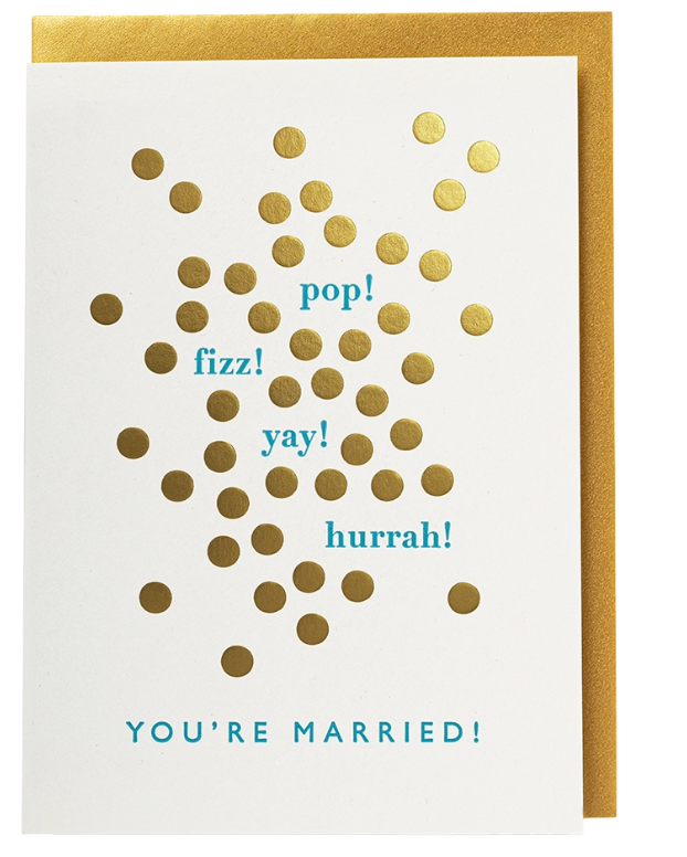 Fizz, pop, yay, hurray Card