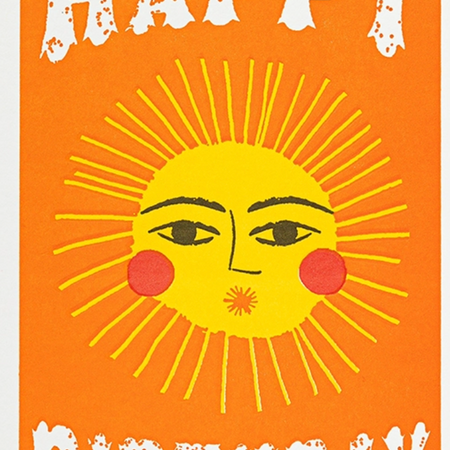 Happy Birthday Sun Card