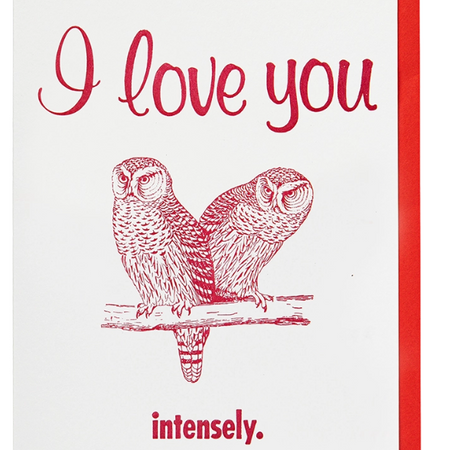 I Love You Intensely Card