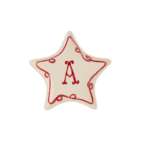Star Monogram Plate