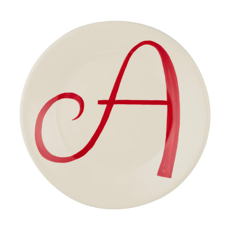 Letter Monogram Plate