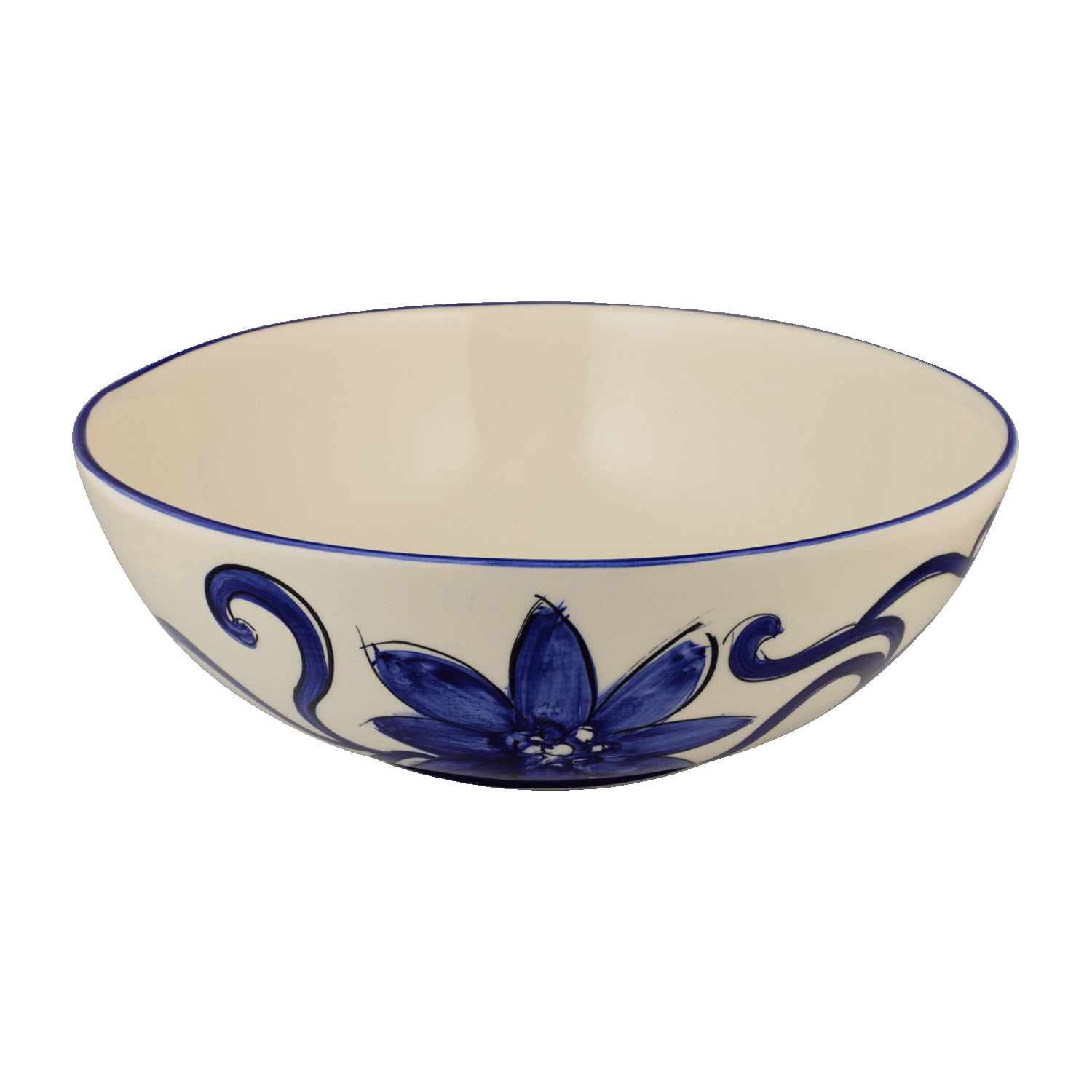 Melita Blue Salad Bowl