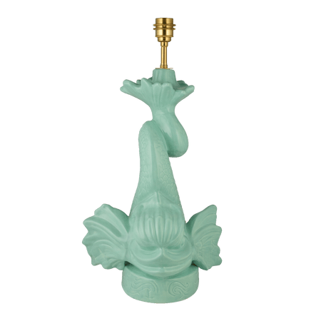 Pistachio Dolphin Table Lamp