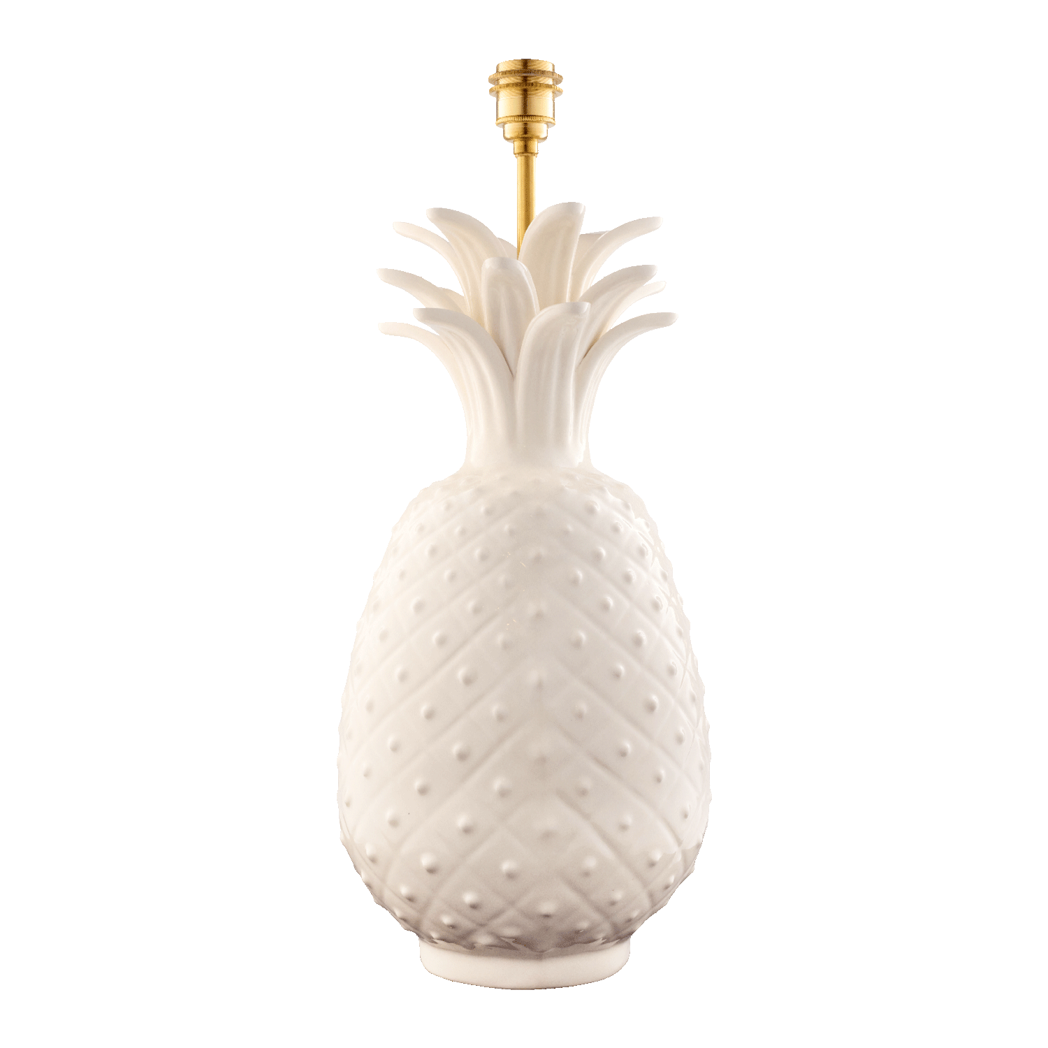 Cream Pineapple Table Lamp