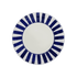 Navy Blue Stripes Side Plate (Seconds)