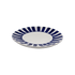 Navy Blue Stripes Side Plate (Seconds)