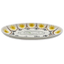Collagerie X Villa Bologna Pottery Large Scalloped Oval Platter (Seconds)